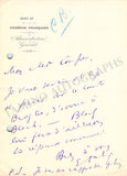 Fabre, Emile - Set of 3 Autograph Letters Signed