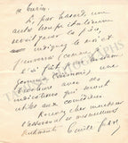 Fabre, Emile - Set of 3 Autograph Letters Signed