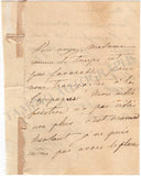 Gaveaux-Sabatier, Émilie - Autograph Letter Signed