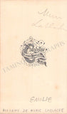 Demeric-Lablache, Emilie - Vintage CDV Photograph