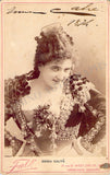 Calve, Emma - Signed Cabinet Photo as Carmen 1894