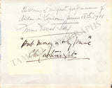 Vintage Opera Signers - Lot of Signed Album Pages