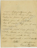Wizjak, Emma - Autograph Letter Signed 1870