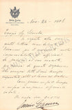 Caruso, Enrico - Set of 2 Autograph Letters Signed 1906