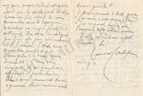 Contessa, Enrico - Autograph Letter Signed 1913