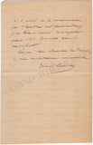 Baroche, Ernest & Pierre Jules - Set of 3 Autograph Letters Signed