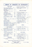 Dohnanyi, Ersnt von - Signed Brochure Buenos Aires 1948