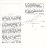 Suchon, Eugen - Signed Booklet