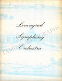 Mravinsky, Yevgeny - Signed Program London 1960