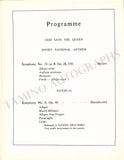 Mravinsky, Yevgeny - Signed Program London 1960