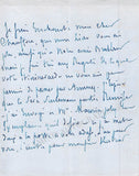 Sue, Eugene - Autograph Letter Signed