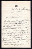 Garcia, Eugenia - Set of 4 Autograph Letters Signed
