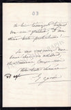 Garcia, Eugenia - Set of 4 Autograph Letters Signed