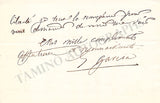 Garcia, Eugenia - Set of 4 Autograph Letters Signed