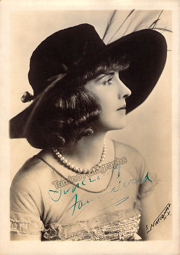 Ward, Fannie Signed Photograph Tamino