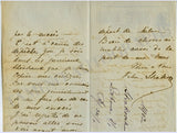 Strakosch, Febea - Autograph Letter Signed 1902