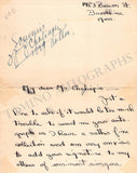 Chaliapin, Fedor - Letter Signed by Him