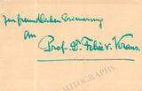 Bayreuth Festival Singers - Collection of Signed Postal Cards