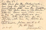 Weingartner, Felix - Autograph Note Signed 1896