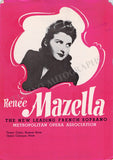 Opera Singers - Lot of 240+ Playbills