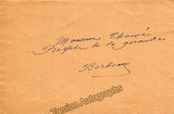 Plante, Francis - Signed Envelope