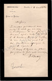 Gevaert, Francois-Auguste - Set of 5 Autograph Items