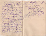 Krolop, Franz - Autograph Letter Signed 1893