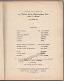Lehar, Franz - Signed Score La Chanson du Bonheur