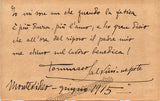 Vecsey, Franz von - Signed Album Page 1911