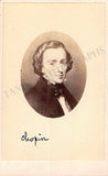 Chopin, Frederic - Vintage CDV Photo