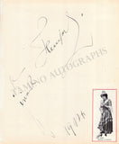 Opera Singers - Lot of 27 Signed Album Pages