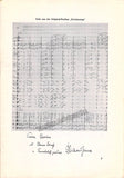 Strauss, Richard - Program World Premiere Friedenstag 1938