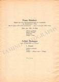 Gulda, Friedrich - Set of 8 Concert Programs Vienna 1946-1961