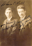 Kreisler, Fritz - Warlich, Reinhold - Signed Photograph 1917