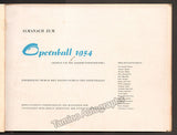 Berlin State Opera - Opernball Album 1954 with Many Signatures