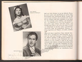 Berlin State Opera - Opernball Album 1954 with Many Signatures