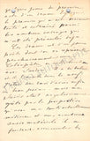 Fauré, Gabriel - Autograph Letter Signed