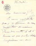 De Saint-Quentin, Gabriel - Set of 2 Autograph Letters Signed
