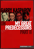 Kasparov, Garry - Signed Books My Great Predecessors (Vol 1-5)