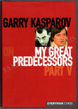 Kasparov, Garry - Signed Books My Great Predecessors (Vol 1-5)