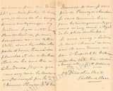 Osborne, George Alexander - Set of 5 Autograph Letters Signed