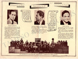 Gershwin, George - Unsigned Concert Brochure & Playbill 1934