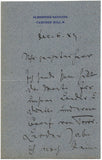 Henschel, George - Autograph Letter Signed 1889