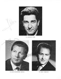 Wallmann, Margarete & Others - Signed Program Page