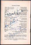 Solti, Georg - Evans, Geraint & Others - Signed Program 1961 ROH