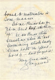 Farrar, Geraldine - Letter Archive 1938-1939
