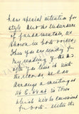 Farrar, Geraldine - Letter Archive 1938-1939