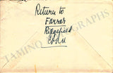 Farrar, Geraldine - Letter Archive 1938-1939
