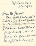 Farrar, Geraldine - Letter Archive 1938-1939