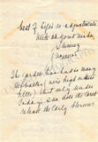 Farrar, Geraldine - Letter Archive 1938-1939